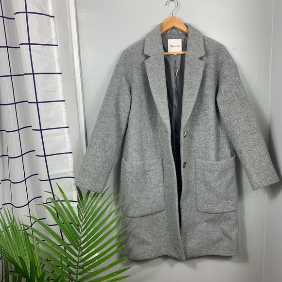 NWT Madewell Elmcourt Coat - Picture 5 of 8